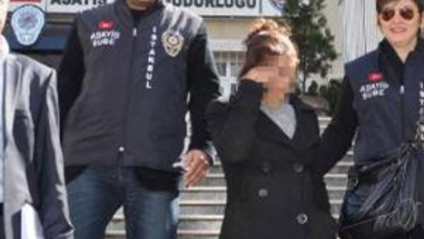 Vicdansız kadın yakalandı !