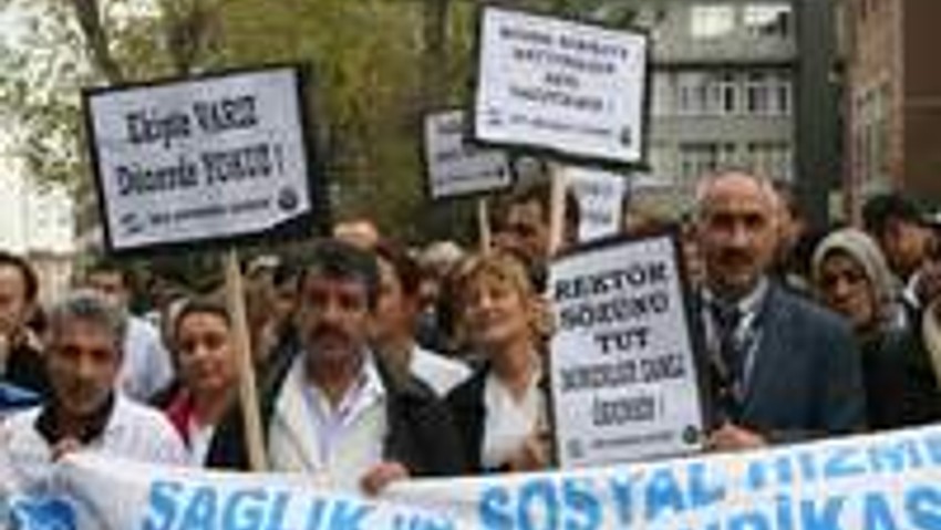 ''Sadaka değil, toplu sözleşme''
