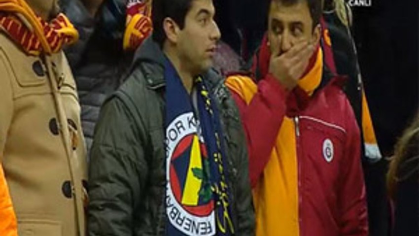 Arena'da F.Bahçe atkılı taraftar !