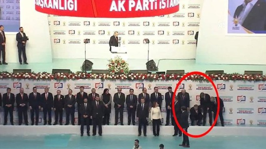 AK Parti'nin başkan adayı sahnede bayıldı