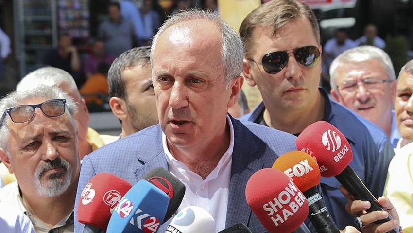 Muharrem İnce'de Erdoğan'a sert sözler