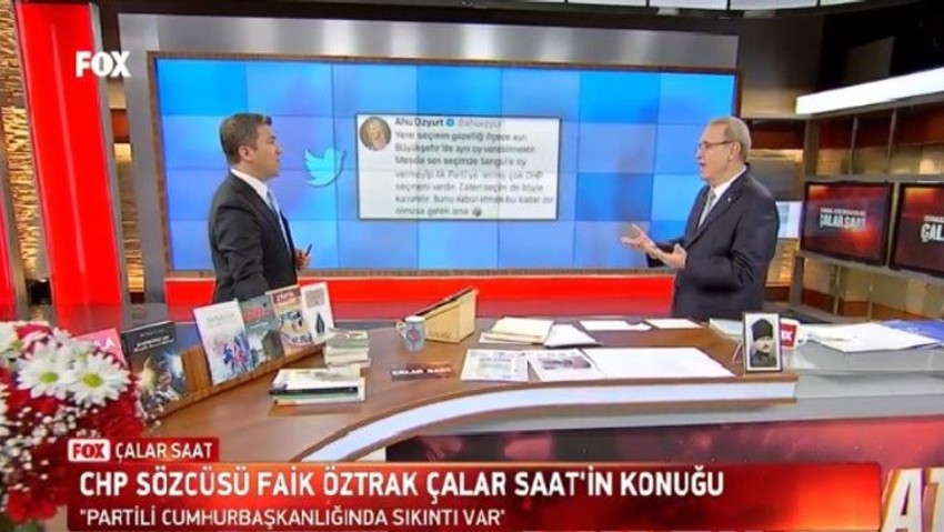 CHP'li Faik Öztrak: ''Oy sayımlarının bittiği ilçelerde değişiklik yok''