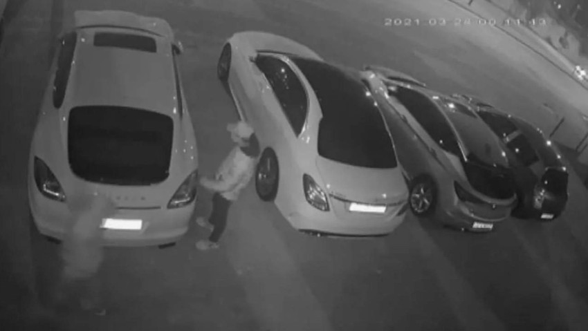 Araç sahiplerinin yeni kabusu oldular! Sadece 25 saniye sürdü