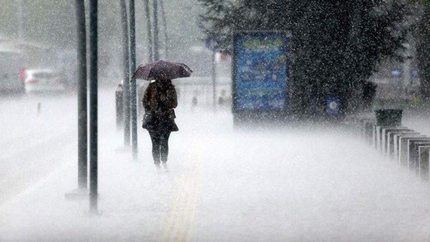 Meteoroloji'den kuvvetli rüzgar ve yağış uyarısı