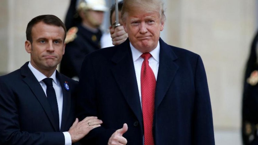 Macron'un yatak odası sırları Trump'ın elinde