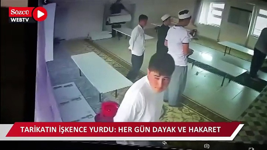 Tarikat yurdunda çocuklara işkencenin görüntüleri ortaya çıktı