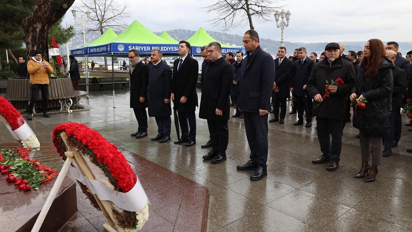 Haydar Aliyev, 21. ölüm yıldönümünde Sarıyer'de anıldı