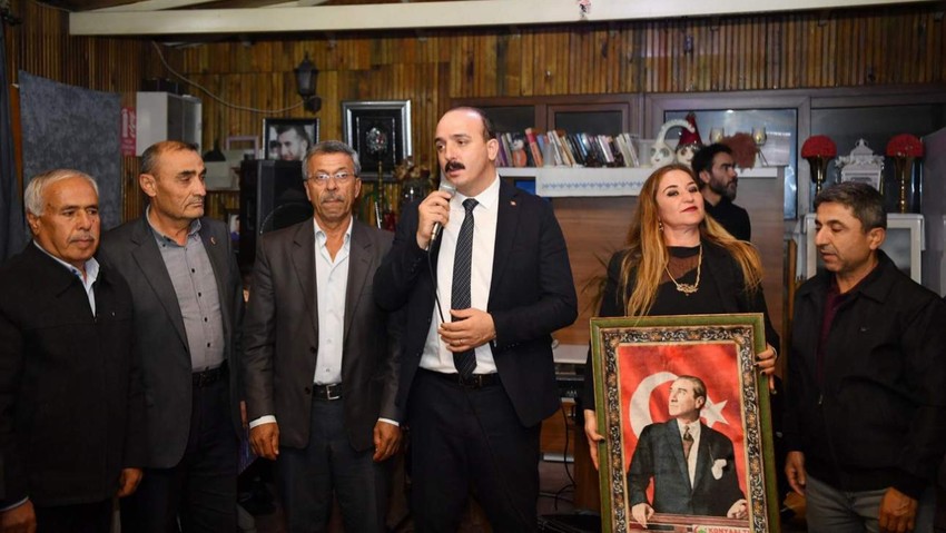 Kotan’dan muhtarlara yeni yıl ziyareti