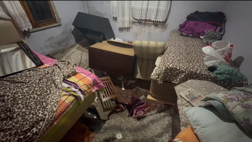 Yaşlı kadın gece yarısı kabusu yaşadı: Uyurken evinin zemini çöktü - Resim: 3