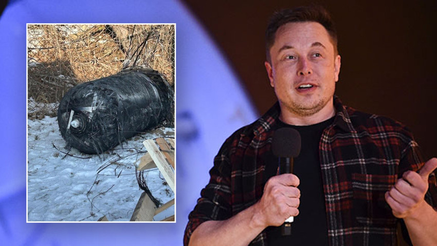 Elon Musk'ın roketi Dünya'ya düştü, faciadan dönüldü