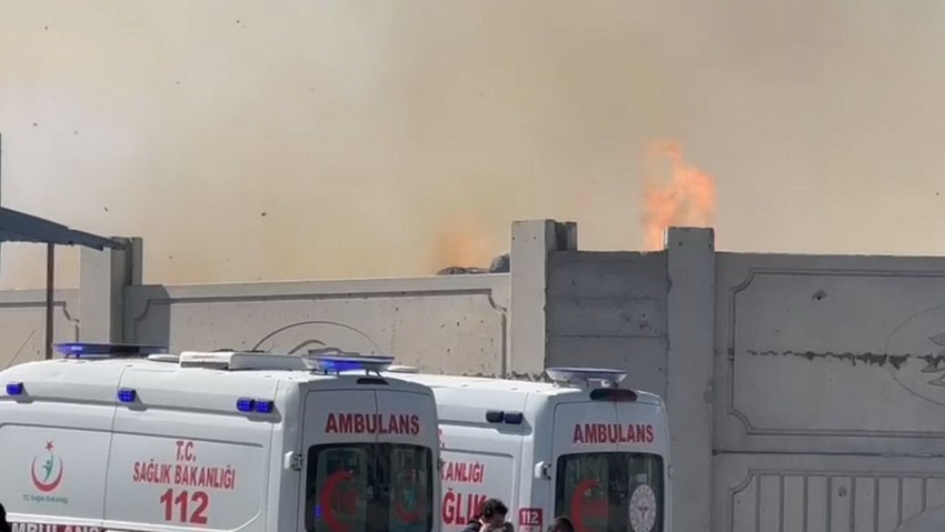 Aydın'da fabrikada büyük yangın - Resim: 4