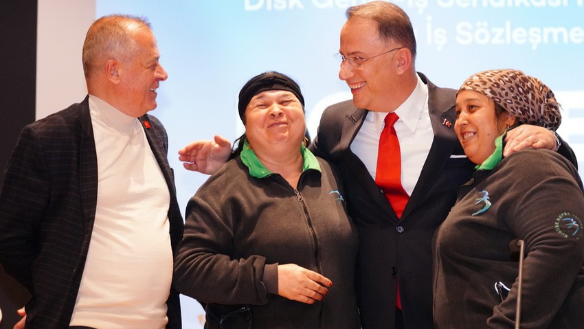 Beylikdüzü Belediyesi ve DİSK arasındaki toplu iş sözleşmesi imzalandı