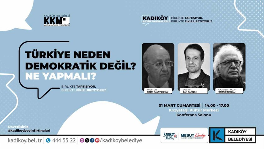 ''Kadıköy Beyin Fırtınaları'' paneli başlıyor