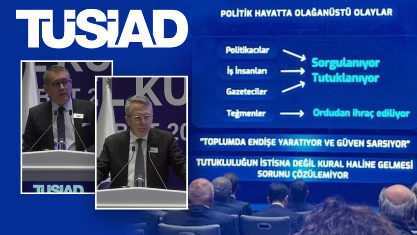 TÜSİAD yöneticileri hakkında hapis talebi