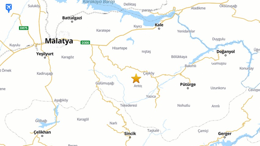Malatya güne depremle başladı