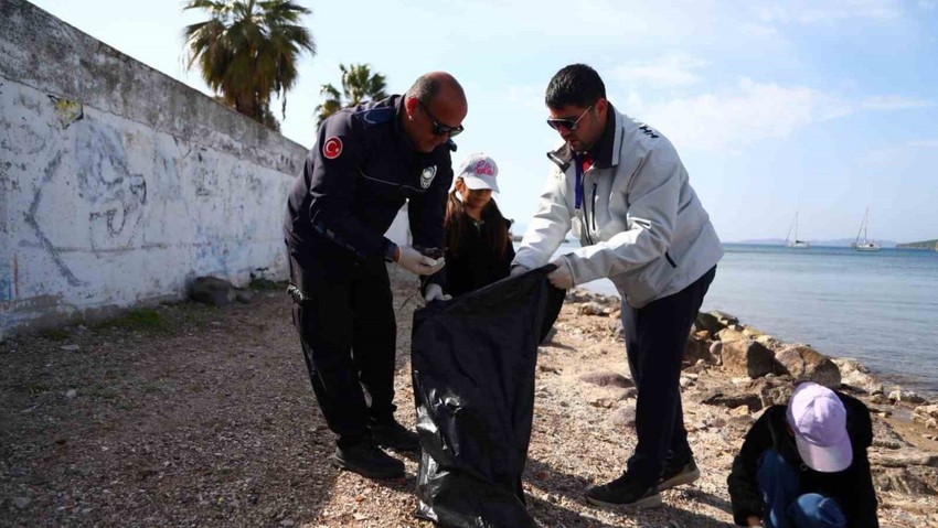 Bodrum’da deniz çöpleri kayıt altına alındı