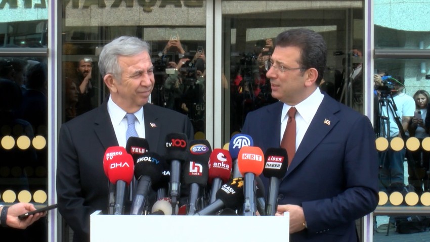 İmamoğlu ve Yavaş kriz söylentilerini boşa çıkardı