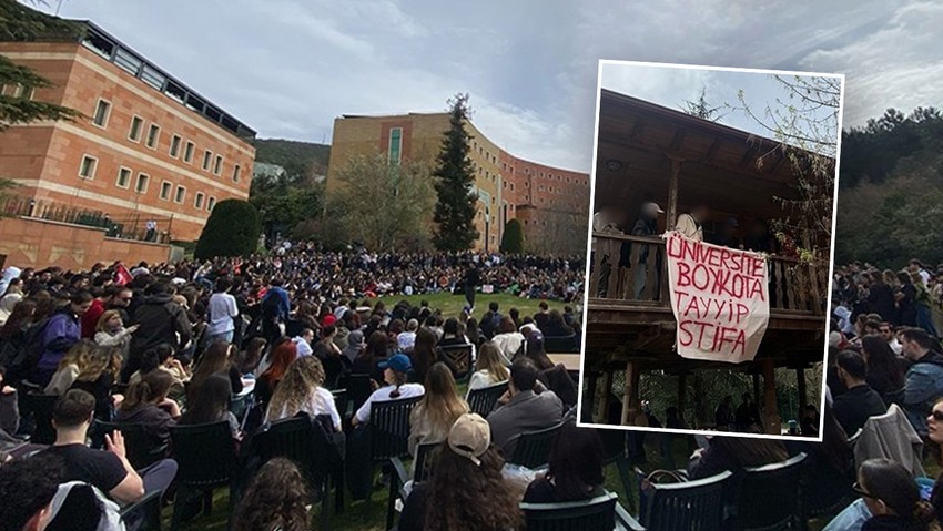 Yeditepe Üniversitesi'nde boykot başladı