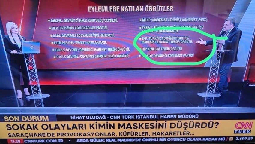 CNN Türk canlı yayınında skandal.. Arayıp özür dilediler