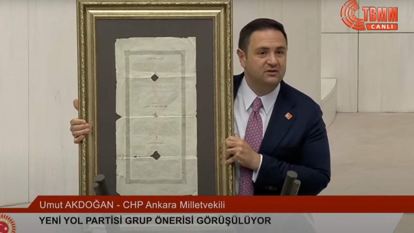 CHP'li milletvekilinden TBMM'de Atatürk için çıkarılan idam fermanıyla sert tepki!