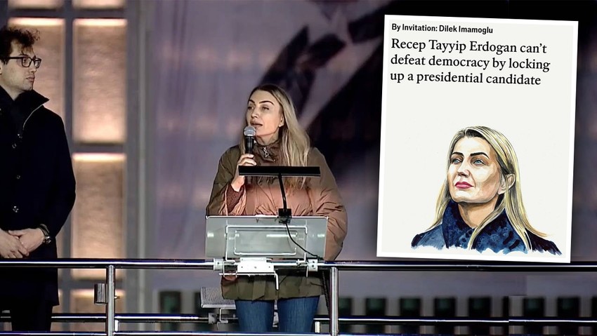 Dilek İmamoğlu: ''Ekrem'in davası artık daha büyük bir şeyin sembolü''