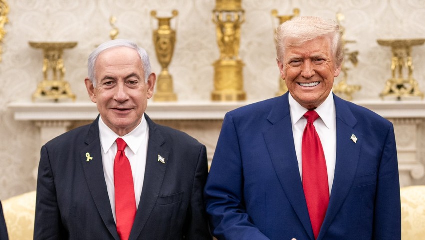 Trump, Netanyahu yanındayken Erdoğan'a övgüler dizdi