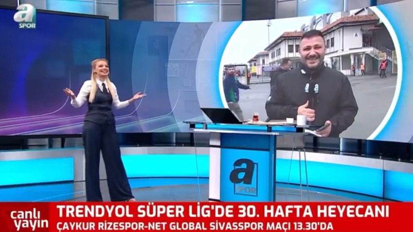 Muhabir Selman Mutlu ile sunucu Deniz Satar arasındaki diyalog olay oldu