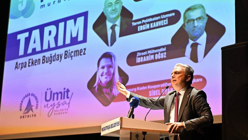 Muratpaşa Belediye Başkanı Uysal: ''Türkiye tarımı yeniden inşa etmeli''