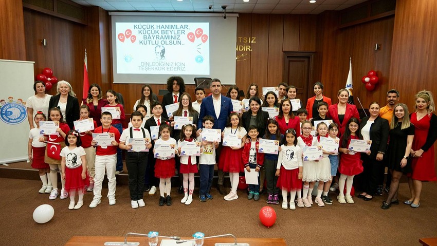 Kartallı çocuklar Meclis kürsüsünde!