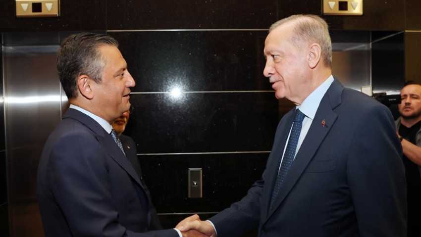 Cumhurbaşkanı Erdoğan, Özgür Özel ile görüştü