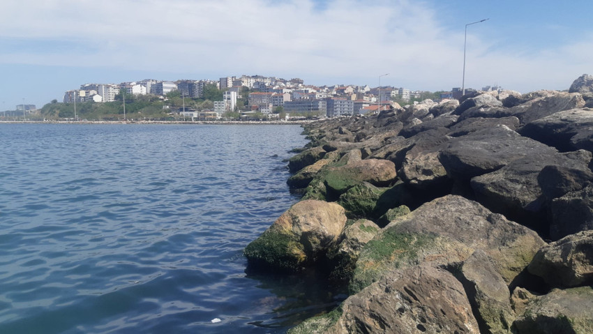 Sahildeki kayalıklarda ceset bulundu