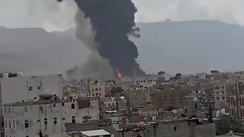 İsrail'in savaş uçakları havalimanını bombaladı