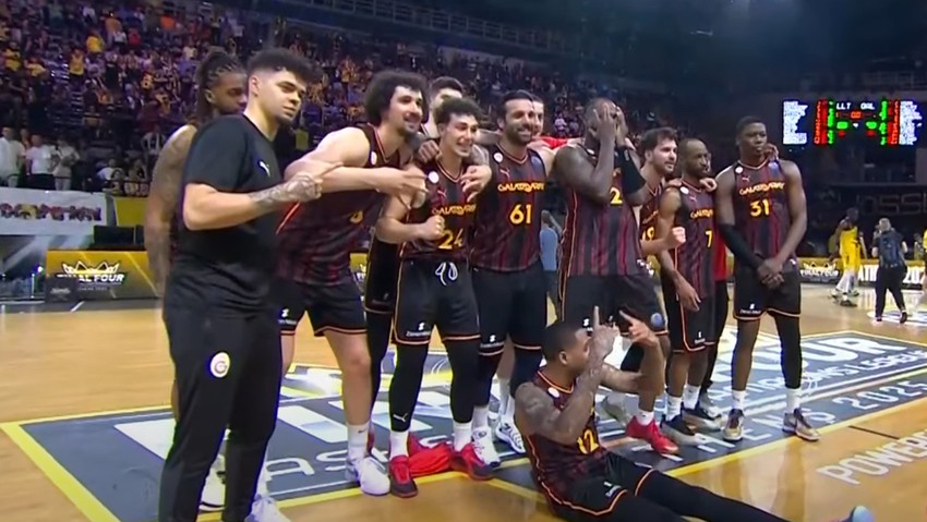 Galatasaray, FIBA Şampiyonlar Ligi'nde finale yükseldi