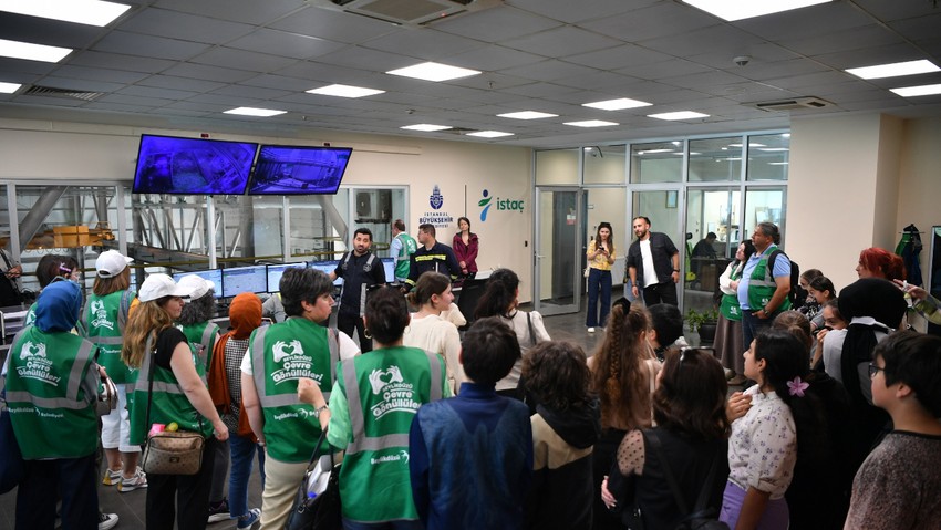 Beylikdüzü Belediyesi atık tesisine gezi düzenledi