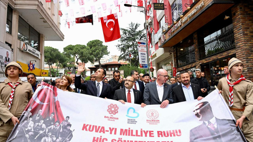 Başkan Ahmet Akın: ''Balıkesir Ailemin, 16 Mayıs Kuvayımilliye Günü kutlu olsun''