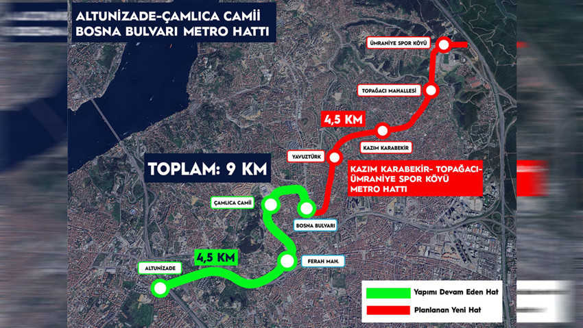 İstanbul'a bir yeni raylı sistem daha geliyor