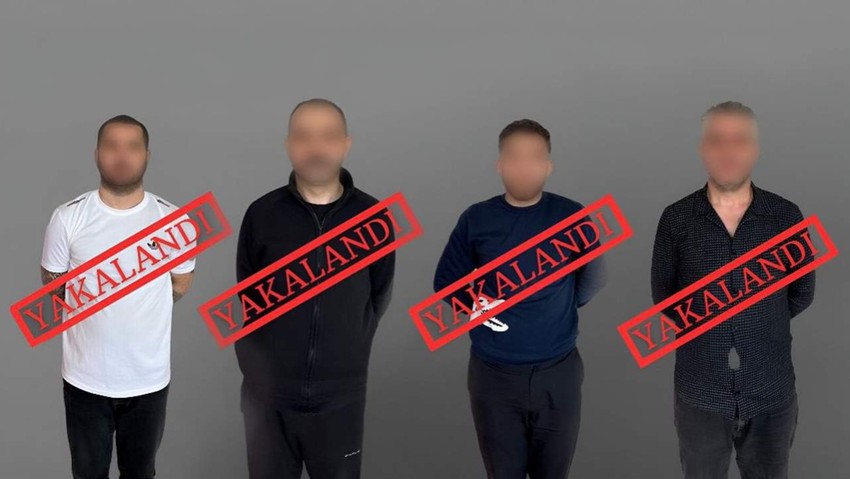 Kırmızı bültenle aranıyorlardı... 4'ü de yakalandı!