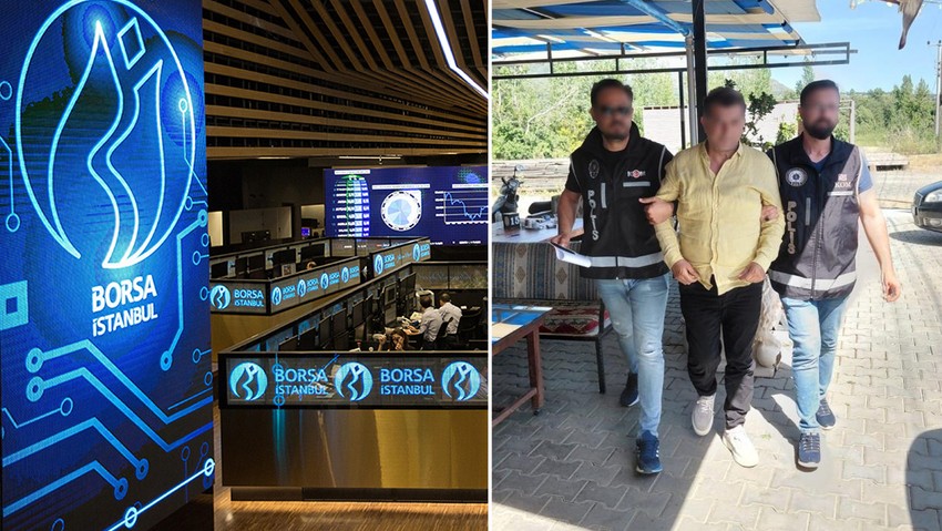 Borsa çetesinin lideri yurt dışına kaçarken yakalandı