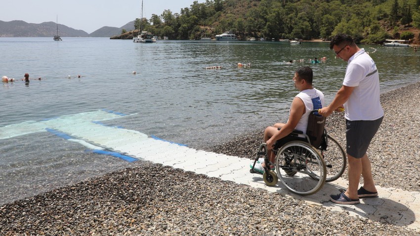 Muğla’da Engelsiz Plajlarla Hayat Kolaylaşıyor