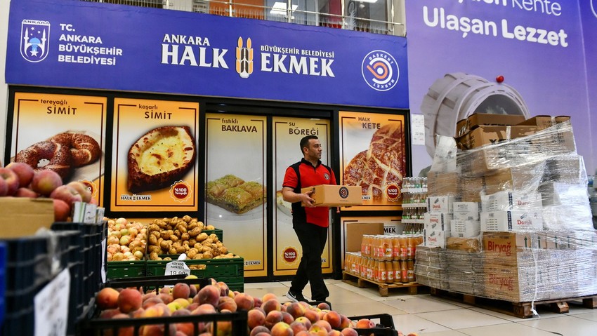Ankara'da Halk Ekmek ''Gel Al'' uygulamasıyla kargo ücretini kaldırdı