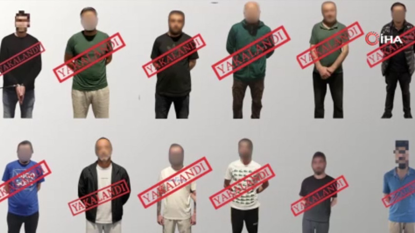 11'i kırmızı bültenli 12 suçlu Türkiye'ye getirildi