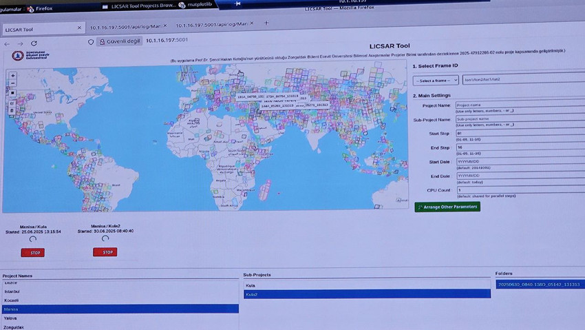 Türk bilim insanları tüm dünyayı izleyen yerli deprem ve heyelan erken uyarı sistemini tanıttı - Resim: 1