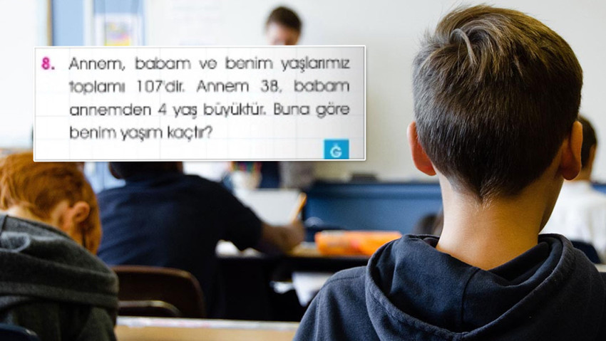 İlkokul kitabındaki skandal hata infial yarattı: Baba 15, anne ise 11 yaşında...