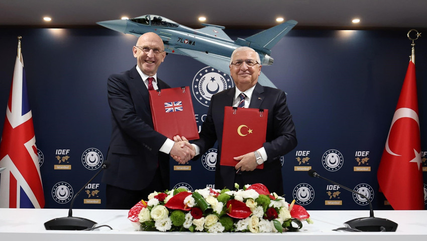 Türkiye ile İngiltere arasında Eurofighter Typhoon anlaşması imzalandı