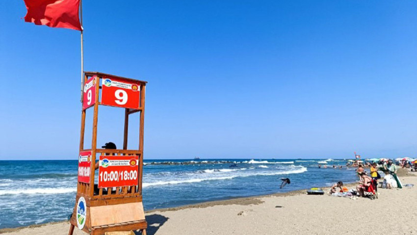 Sinop'ta da denize girmek yasaklandı