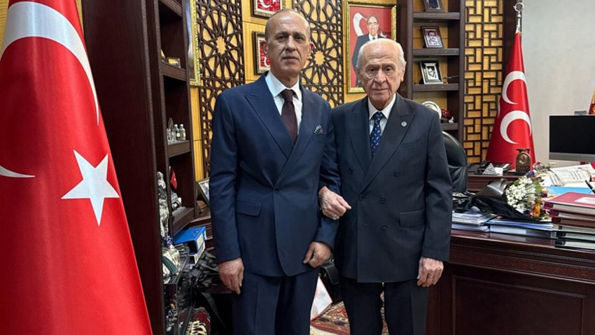 13 yıl sonra cezaevinden çıkıp, Bahçeli'yi ziyaret etti