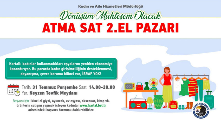 Kartal'da Kadın Dayanışması ve Geri Dönüşüm Buluşması