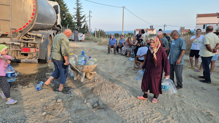 Tekirdağ'da yazlıkçıların tatili erken bitti... El yıkamak için bile su yok - Resim: 4