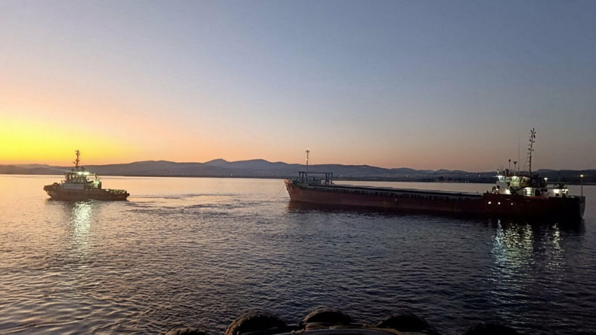 Çanakkale Boğazı'nda gemi arızası