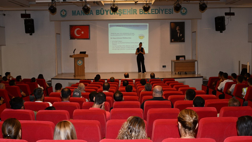 Manisa'da MASKİ’de Öncelik İş Sağlığı ve Güvenliği